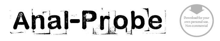 Anal-probe - Font